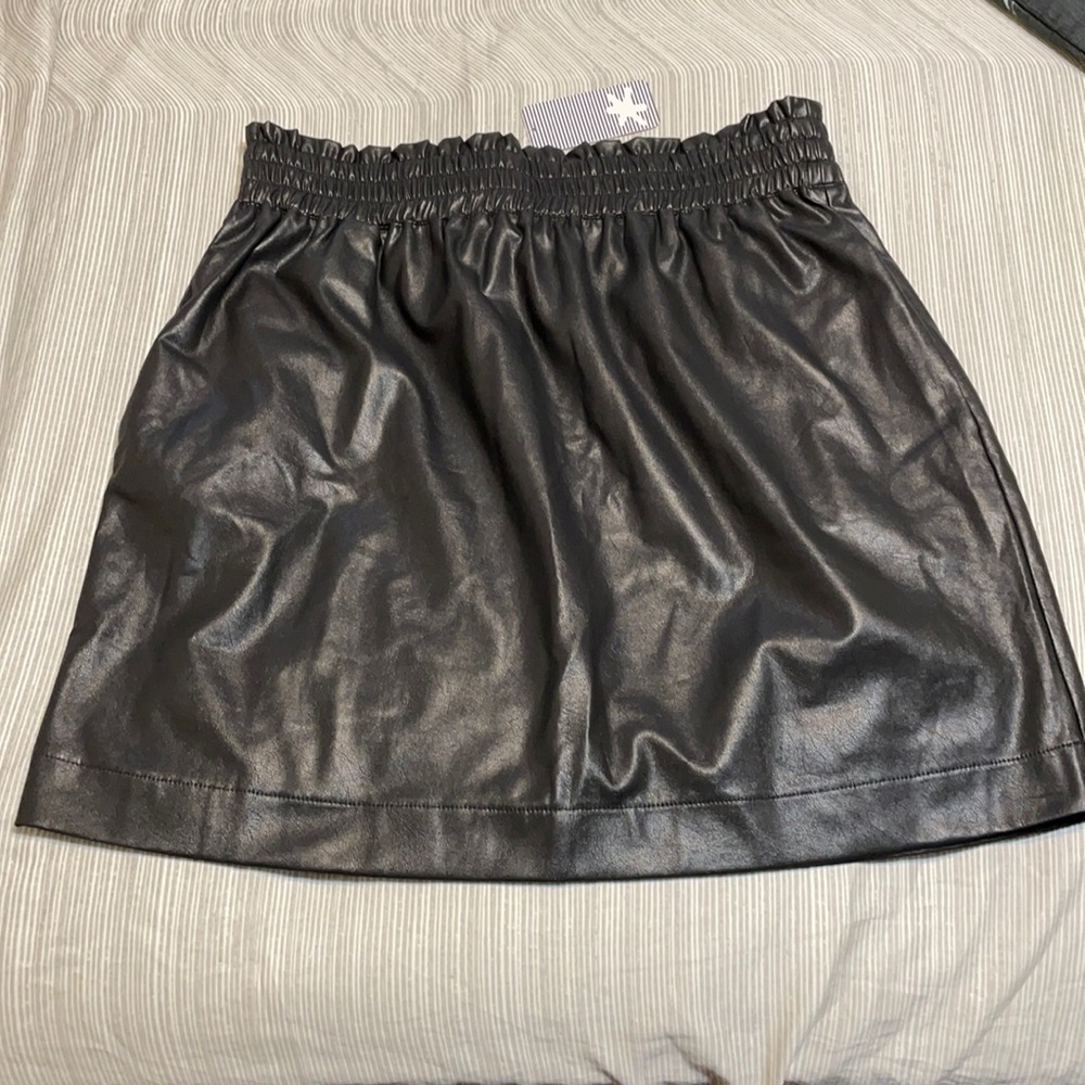 Splendid faux leather skirt